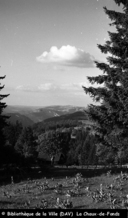 Vue sur le Doubs 1945